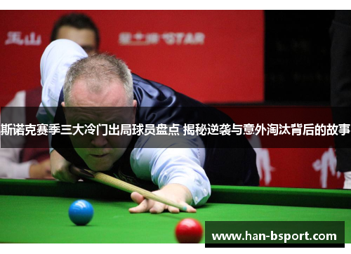 斯诺克赛季三大冷门出局球员盘点 揭秘逆袭与意外淘汰背后的故事 斯诺克赛季三大冷门出局球员盘点 揭秘逆袭与意外淘汰背后的故事